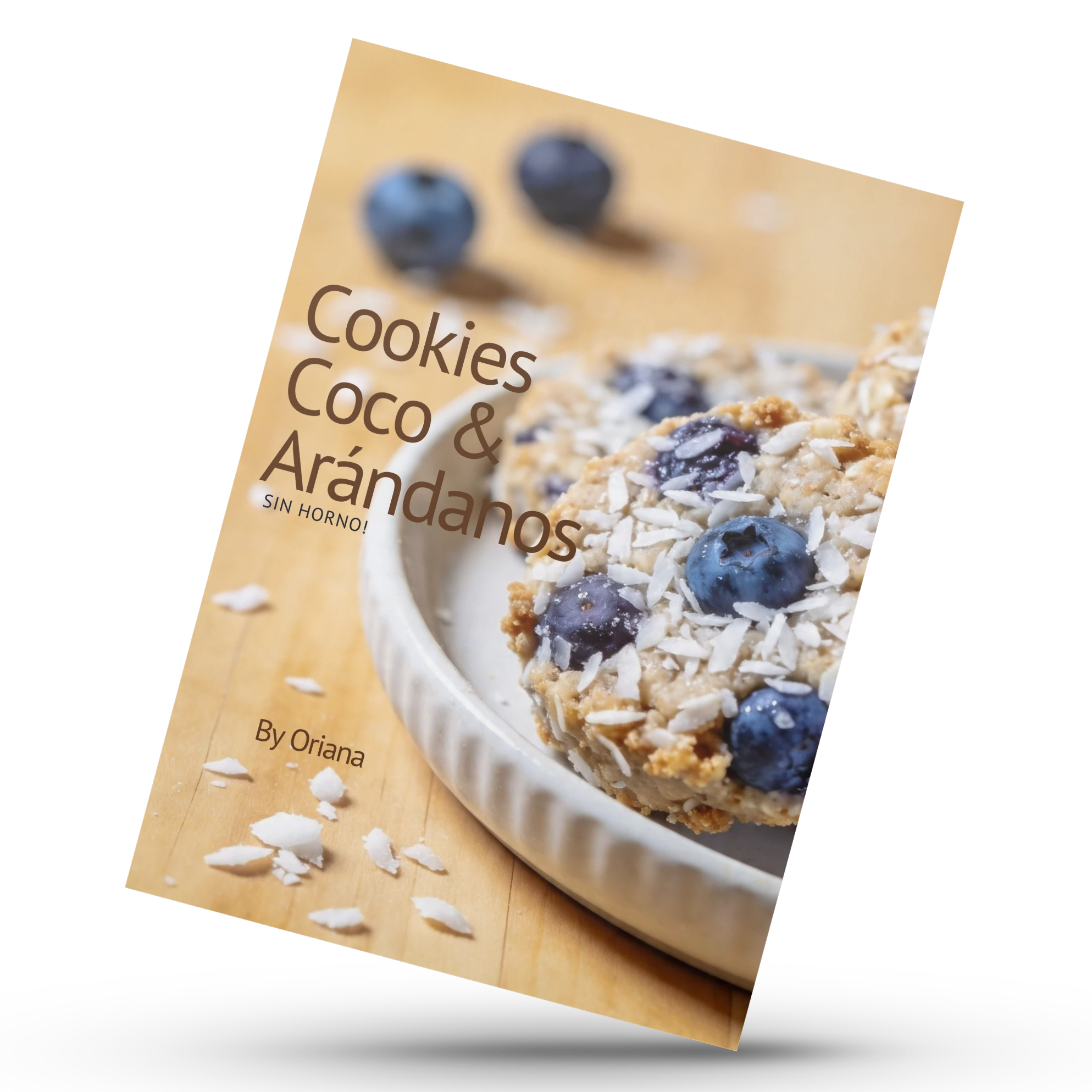 Cookies Coco & Arándanos (sin horno)