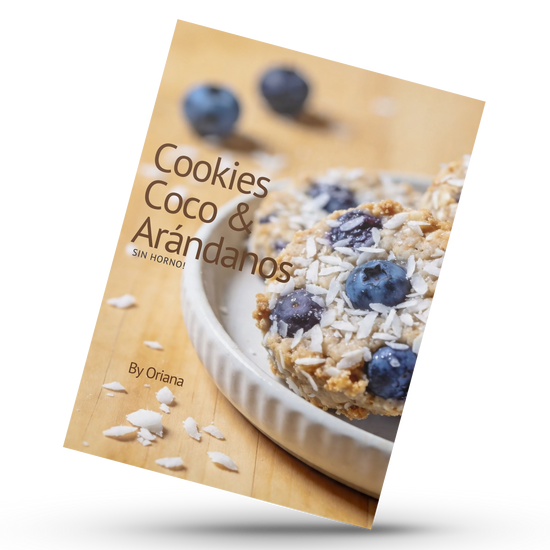 Cookies Coco & Arándanos (sin horno)